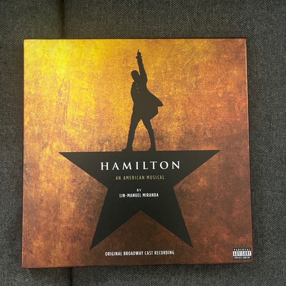 Hamilton (Original Broadway Cast Recording) 4LP Vinyl